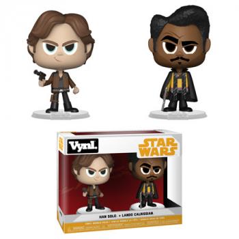 Star Wars Vynl. Figure - Han & Lando (2-Pack)
