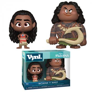 Moana Vynl. Figure - Moana and Maui (Disney) (2-Pack)