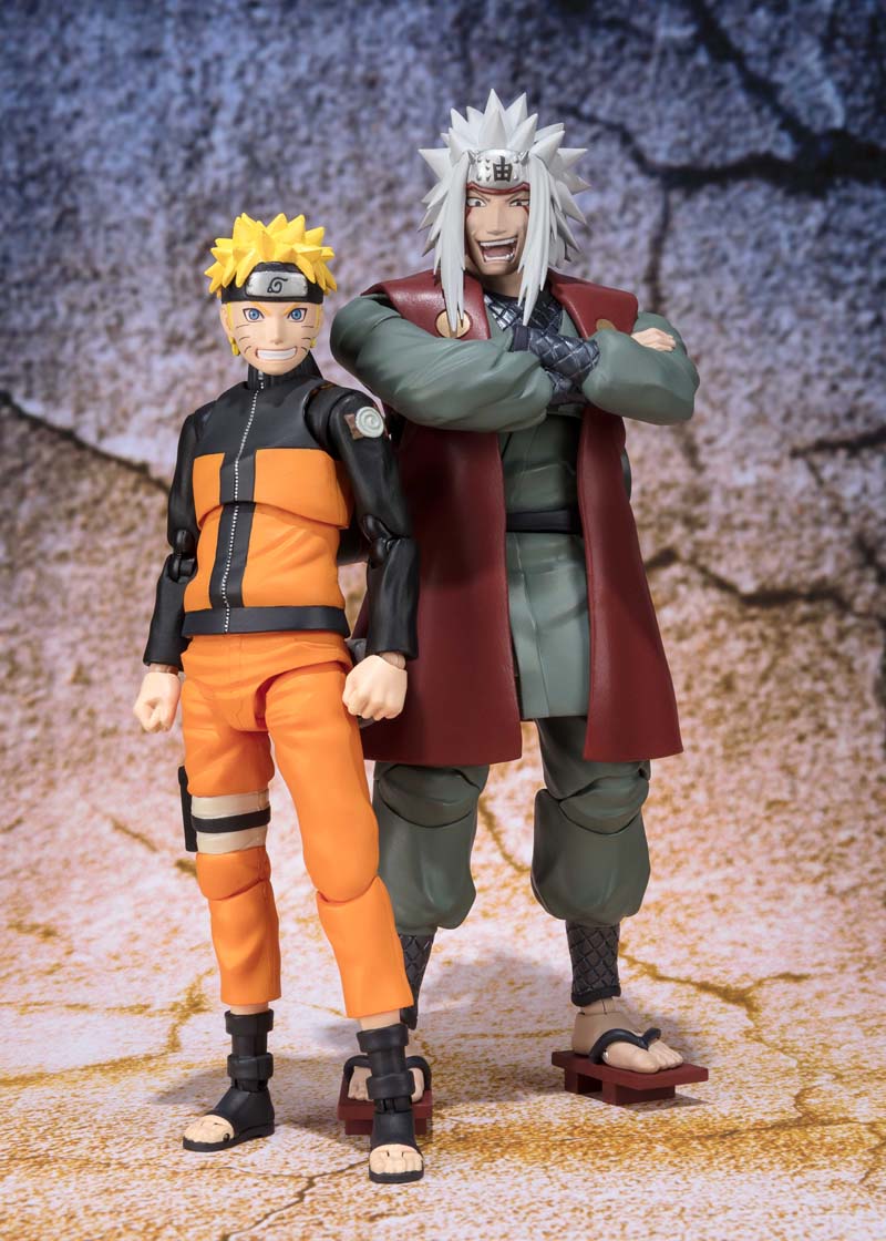 Naruto Shippuden S H Figuarts Action Figure Naruto Uzumaki Sage Mode Pain S Assault Archonia Us