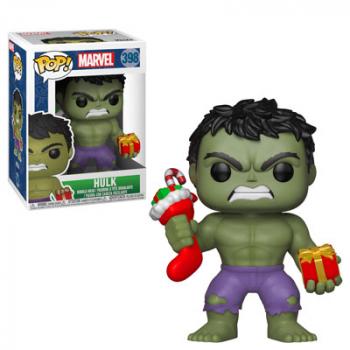 The Incredible Hulk POP! Vinyl Figure - Hulk w/ Stocking & Present (Marvel Holiday)