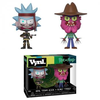 Rick and Morty Vynl. Figure - Seal Team Rick & Scary Terry (2-Pack)