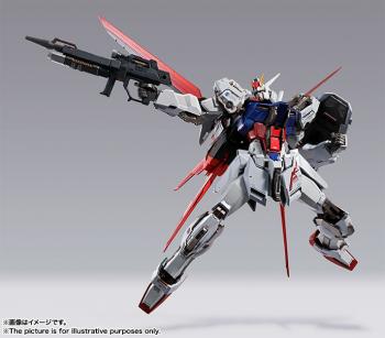 Gundam Seed Metal Build Action Figure - Aile Strike Gundam