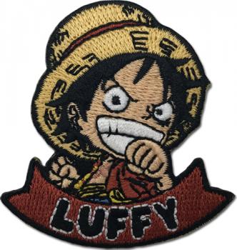 One Piece Patch - SD Luffy Tag