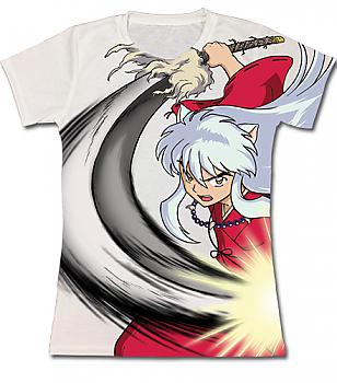 InuYasha T-Shirt - Inu Yasha Tessaiga Strike (Junior XL)