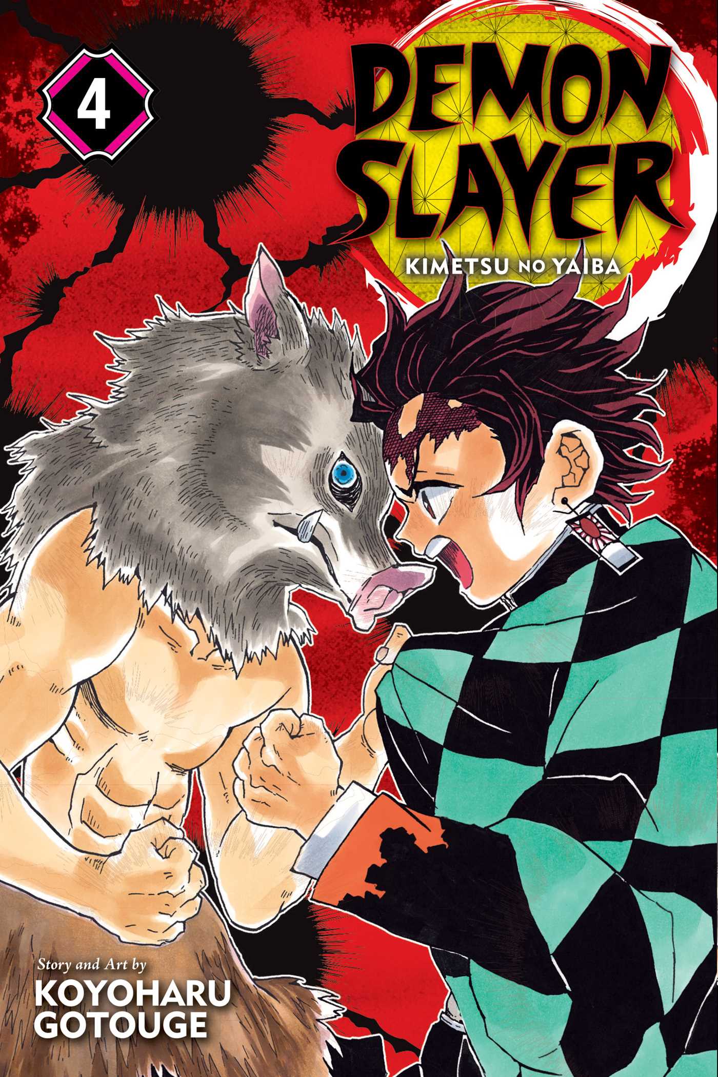 Demon Slayer Manga Vol. 4 - Kimetsu no Yaiba @Archonia_US