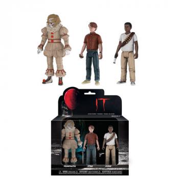 Stephen King's It Action Figure - Pennywise, Stan and Mike (Set of 3)