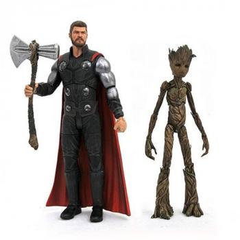 Avengers Infinity War Marvel Selects Action Figure - Thor 