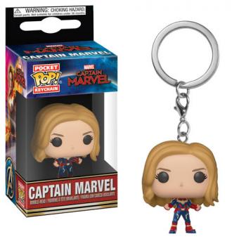 Captain Marvel Pocket POP! Key Chain - Captain Marvel