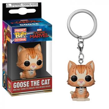 Captain Marvel Pocket POP! Key Chain - Goose the Cat