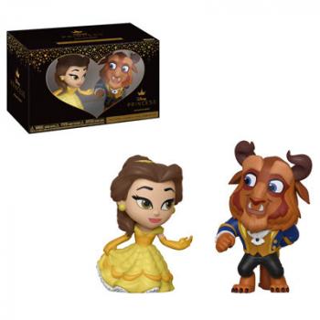 Beauty and the Beast Mini Vinyl Figures - Belle & Beast (Disney)