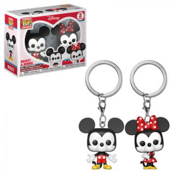 Mickey Mouse Pocket POP! Key Chain - Mickey & Minnie (2-Pack) (Disney)