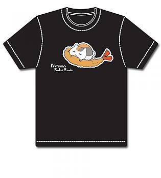 Natsume's Book Of Friends T-Shirt - Nyanko Sensei & Tempura (L)