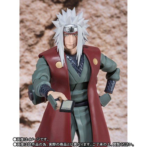 Naruto Shippuden S.H.Figuarts Action Figure - Jiraiya ...