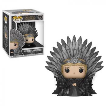 Game of Thrones POP! Deluxe Vinyl Figure - Cersei Lannister Sitting on Iron Throne