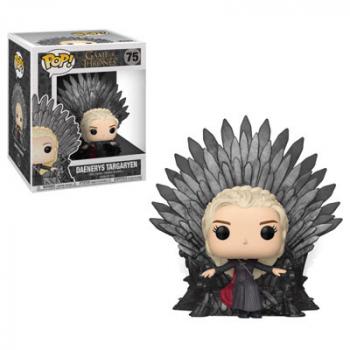 Game of Thrones POP! Deluxe Vinyl Figure - Daenerys Sitting on Iron Throne