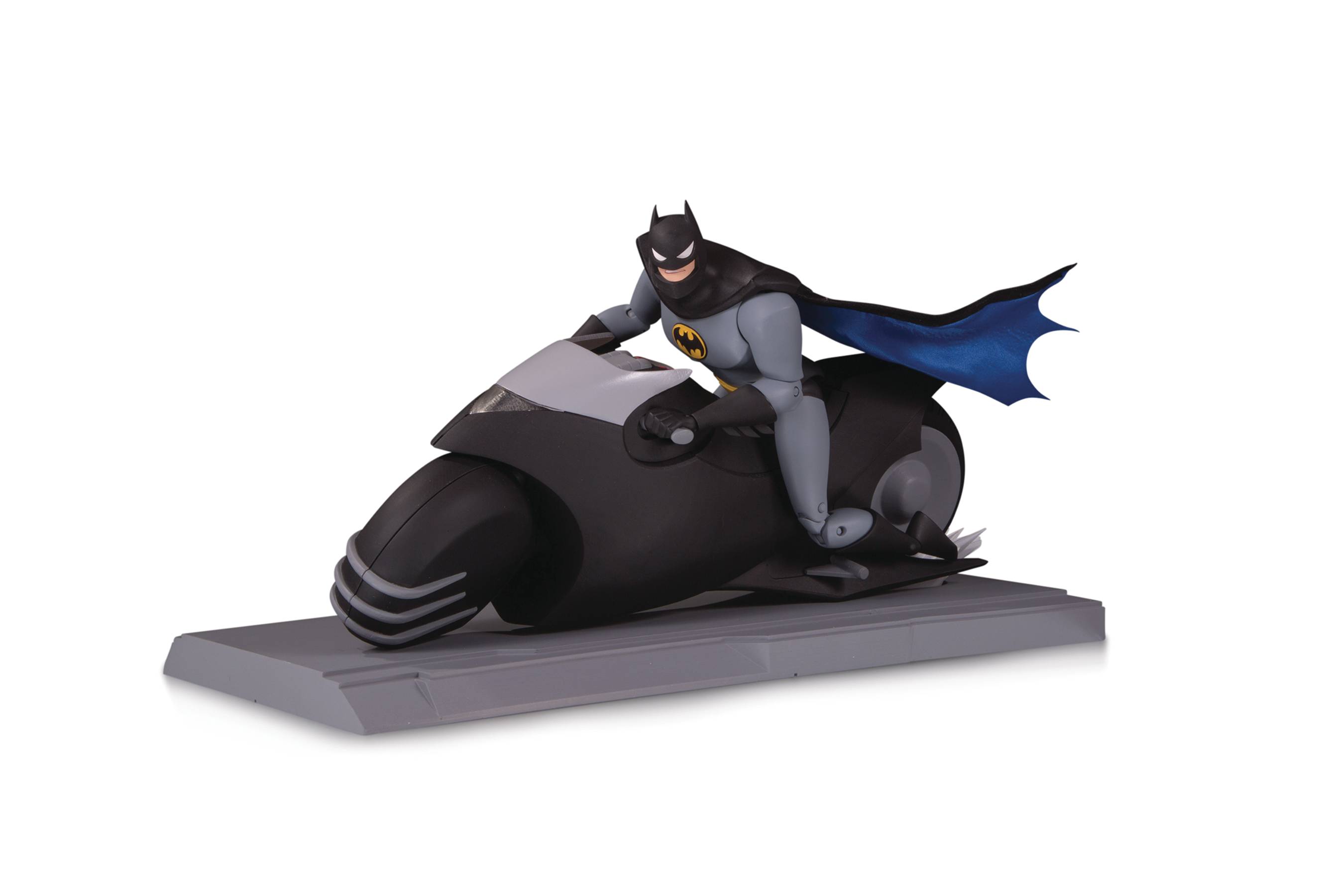 DC Collectibles Batman Série animée Batman et Batcycle SET FIGURE NEW