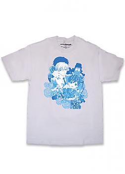 Ouran High School Host Club T-Shirt - Group Light Blue on Gray (S)