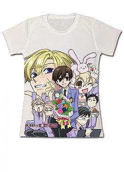 Ouran High School Host Club T-Shirt - Group 1 Sublimation (Junior S)