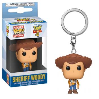 Toy Story 4 Pocket POP! Key Chain - Sheriff Woody (Disney)