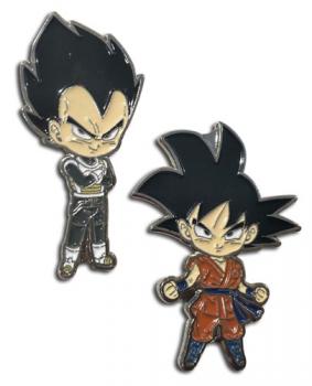 Dragon Ball Super Pins - Chibi Vegeta & Goku (Battle of the Gods)