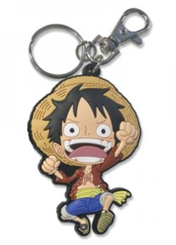 One Piece Key Chain - SD Luffy Jump