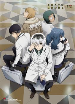 Tokyo Ghoul:RE Wall Scroll - Quinx Squad