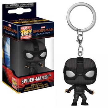 Spider-Man: Far From Home Pocket POP! Key Chain - Night Monkey (Stealth Suit)