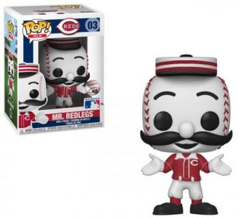 MLB Stars: Mascots POP! Vinyl Figure - Mr. Redlegs (Cincinnati Reds)
