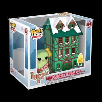 Holiday POP! Town Vinyl Figure - Town Hall W/ Mayor Patty Noble 