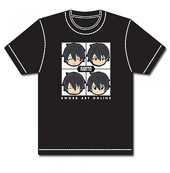 Sword Art Online T-Shirt - Kirito Faces (S)
