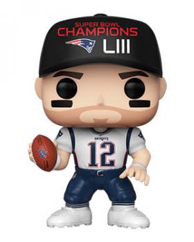 NFL Stars POP! Vinyl Figure - Tom Brady (SB Champions LIII) (New England Patriots)
