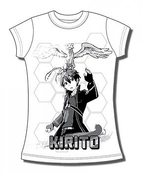 Sword Art Online T-Shirt - Kirito & Pino (Junior M)
