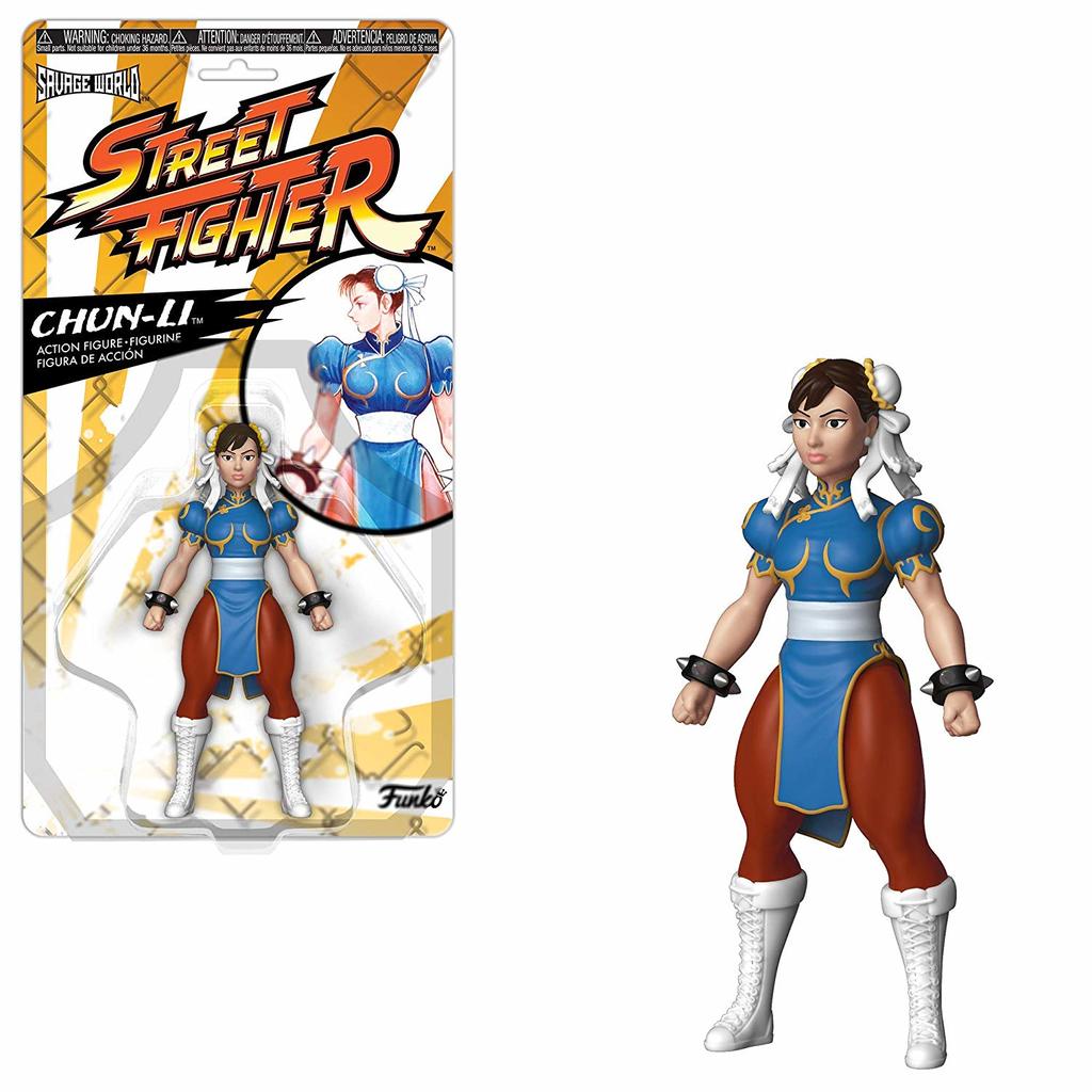 Street Fighter Savage World Action Figure - Chun-Li @Archonia_US