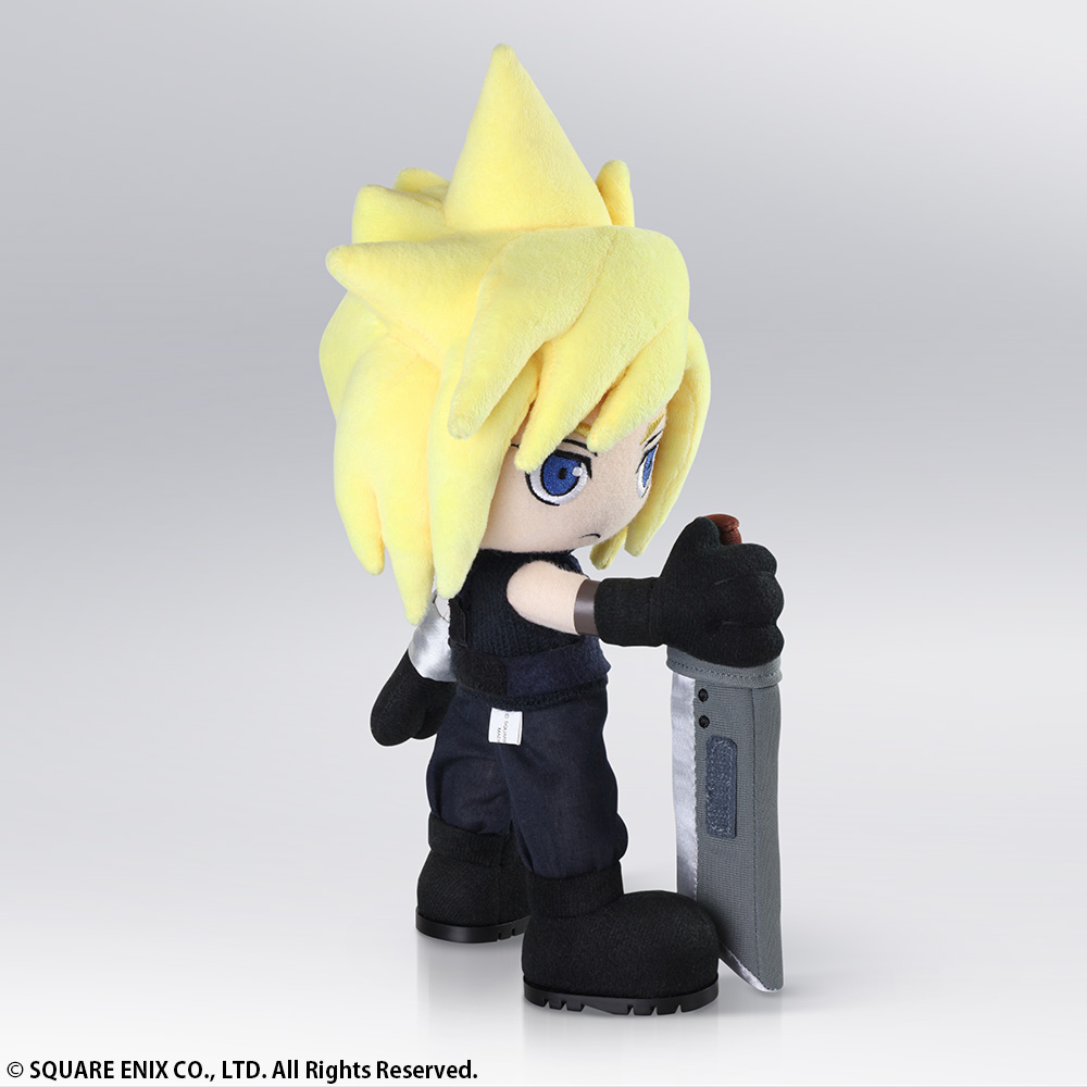 final fantasy vii cloud strife plush