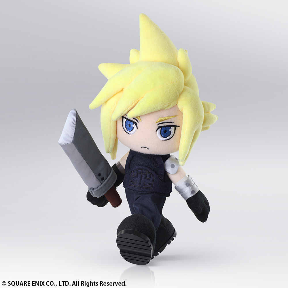 final fantasy vii cloud strife plush