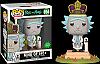 Rick and Morty POP! Vinyl Figure - King of $#!+ w/ Sound