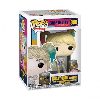 Birds of Prey POP! Vinyl Figure - Harley Quinn w/ Beaver