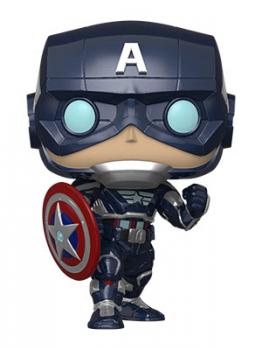 Avengers Game POP! Vinyl Figure - Captain America (Stark Tech Suit) (Marvel)