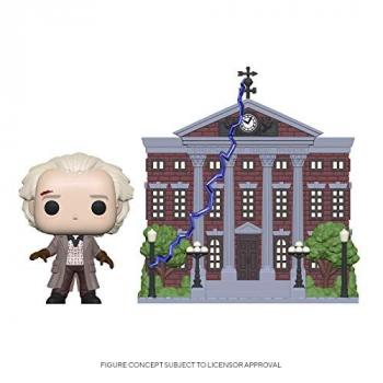 Back to the Future POP! Town Vinyl Figure - Doc and Clock Tower