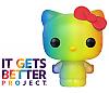 Hello Kitty POP! Vinyl Figure - Hello Kitty Rainbow (Pride 2020)