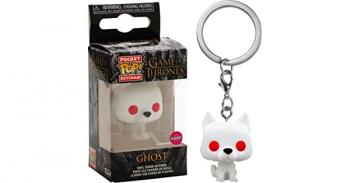 Game of Thrones Pocket POP! Key Chain - Ghost (Flocked) (Special Edition)