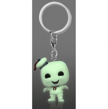 Ghostbusters Pocket POP! Key Chain - Stay Puft (GITD) (Special Edition)