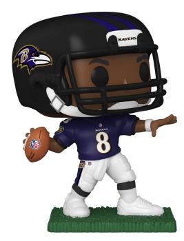 NFL Stars POP! Vinyl Figure - Lamar Jackson (Baltimore Ravens)
