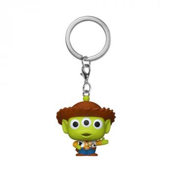 Disney's Pixar Pocket POP! Key Chain - Alien as Woody 