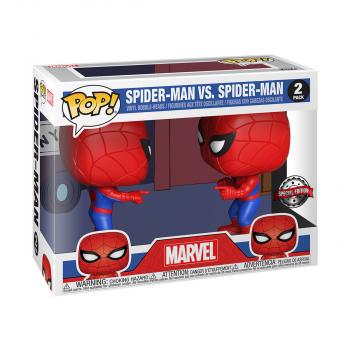 Spider-Man POP! Vinyl Figure - Spider-Man Pointing at Spider-Man Meme (Set of 2) (Special Edition)