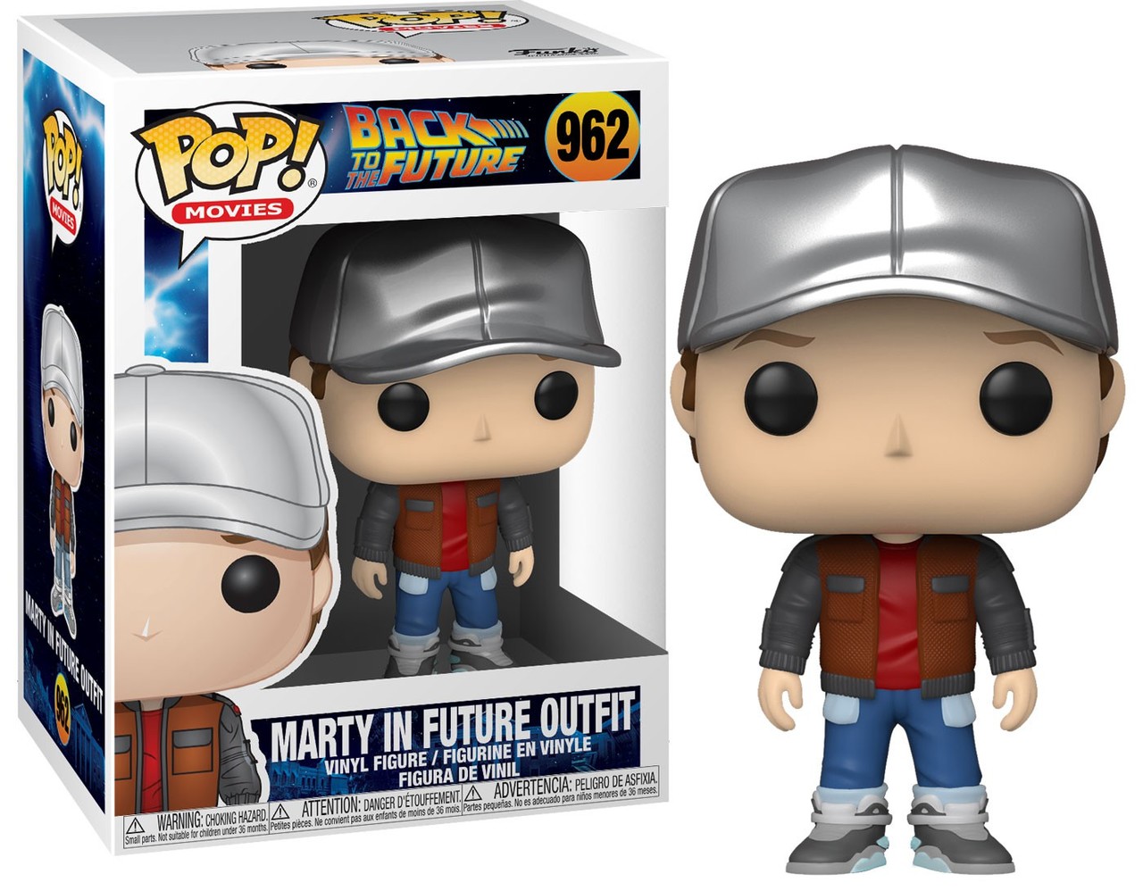Back to the Future POP! Vinyl Figure Marty (Future Outfit) [COLLECTOR] Archonia_US