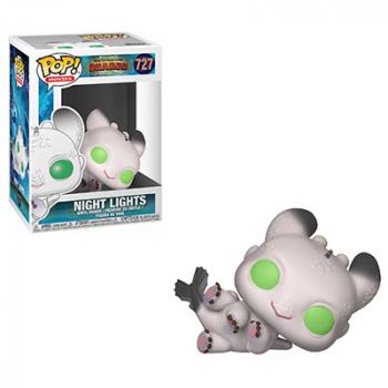 How to Train Your Dragon 3 POP! Vinyl Figure - Night Lights (White) [COLLECTOR]