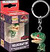 Jurassic Park Pocket POP! Key Chain - Velociraptor Green (Red Eyes) (Special Edition)