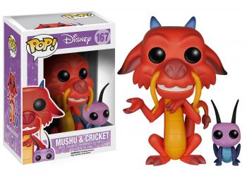 Mulan POP! Vinyl Figure - Mushu & Cricket (Disney) [COLLECTOR]