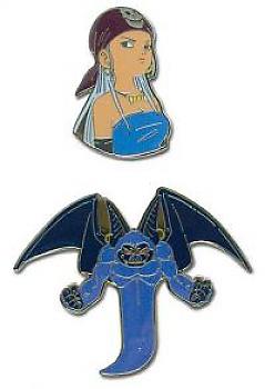 Blue Dragon Pins - Zora and Killer Bat (Set of 2)